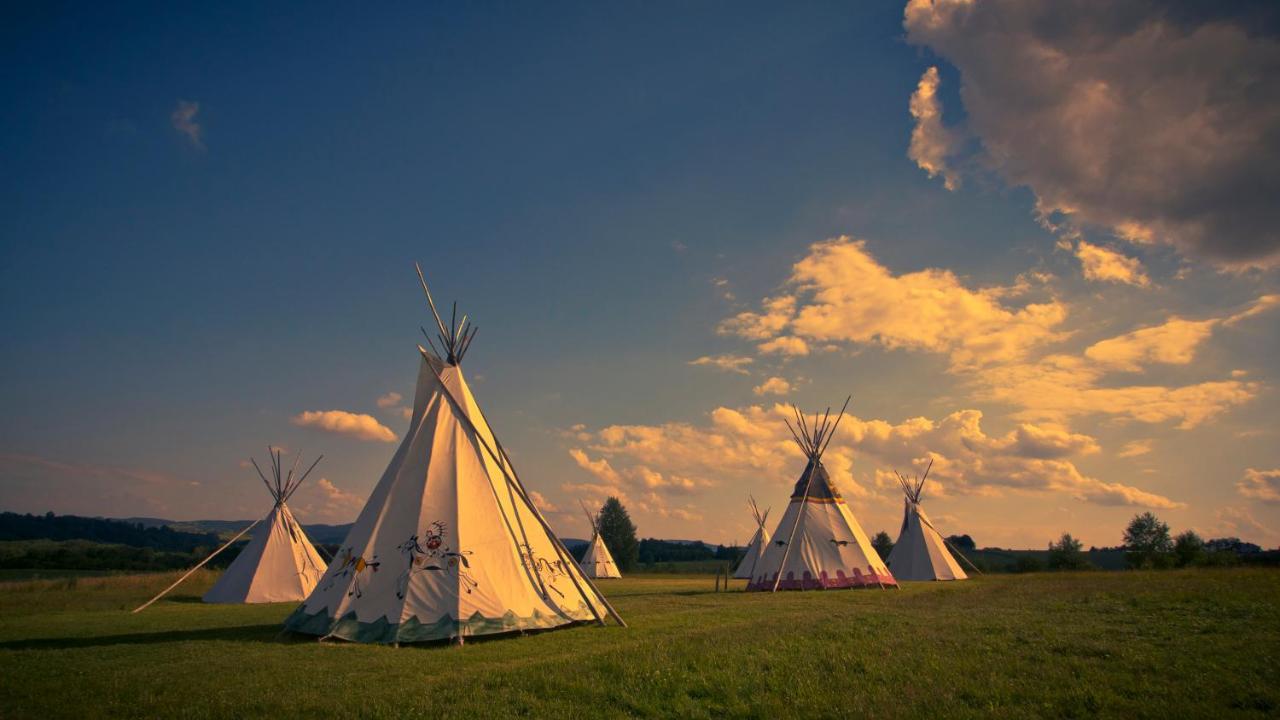 Отель Fort Wapiti Zalasowa Экстерьер фото