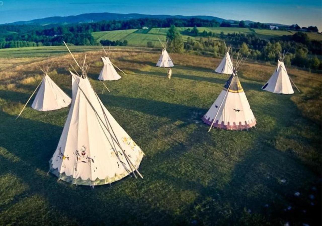 Отель Fort Wapiti Zalasowa Экстерьер фото